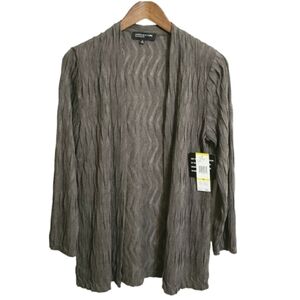 NWT Jones New York Collection Sutton Place Cardigan Sweater Top Women's Medium